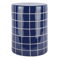 Present Time - Retro Tiles Yan Sehpa | Kobalt