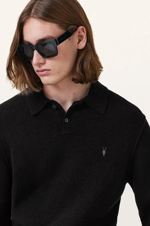 AllSaints Jersey de Viscosa para Hombre STATTEN