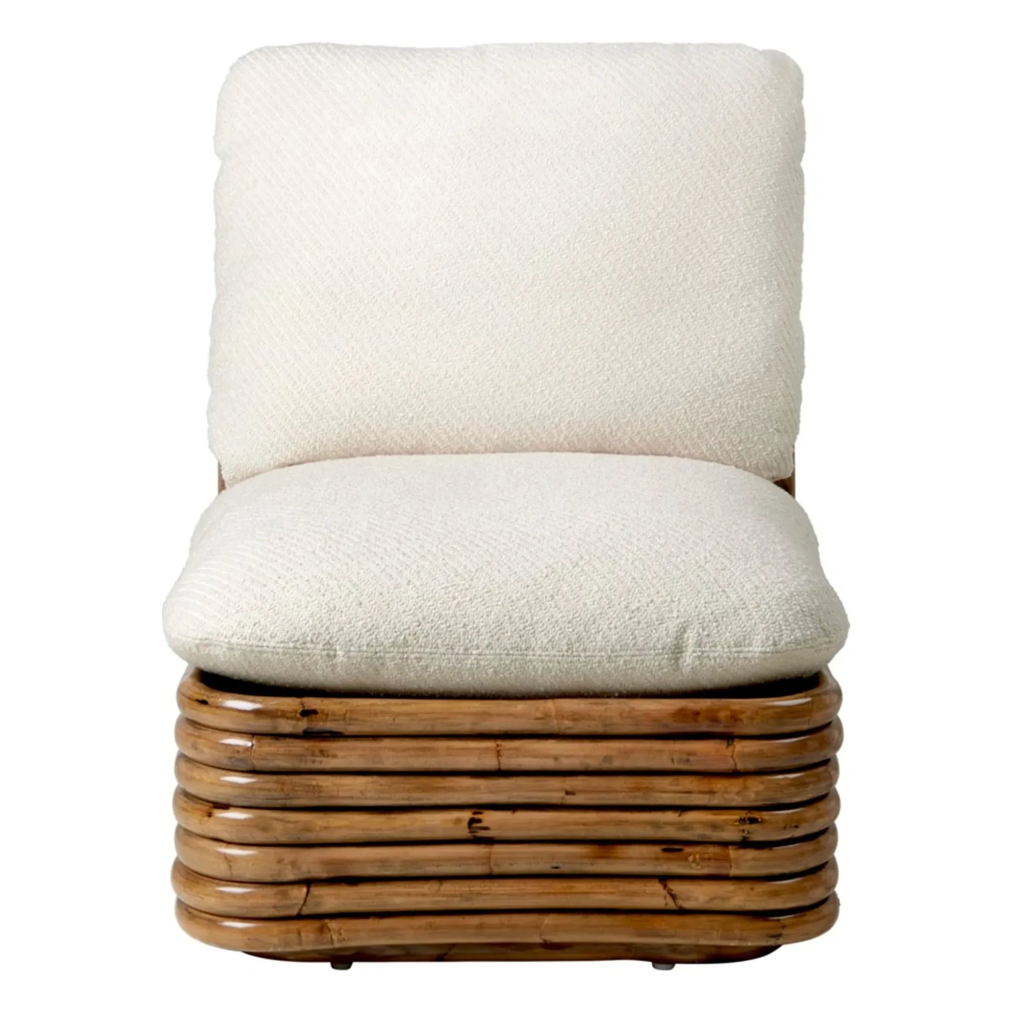 Gubi - Sillón lounge Bohemian 72, Gabriella Crespi | Blanco