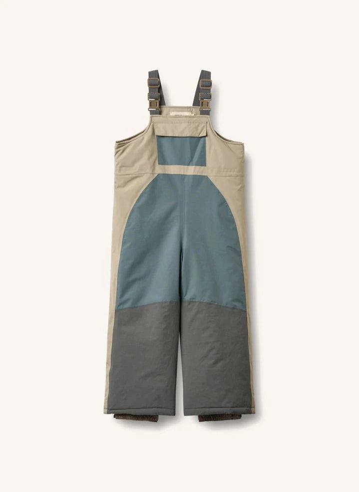 Wheat - Pantalón de esquí Loope fabricado con fibras recicladas | Gris azulado