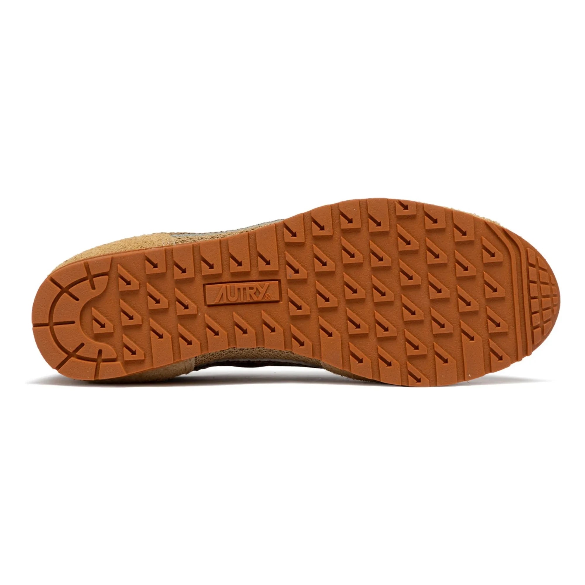 Zapatillas de ante Autry - Windspin Low Leopard | Camel