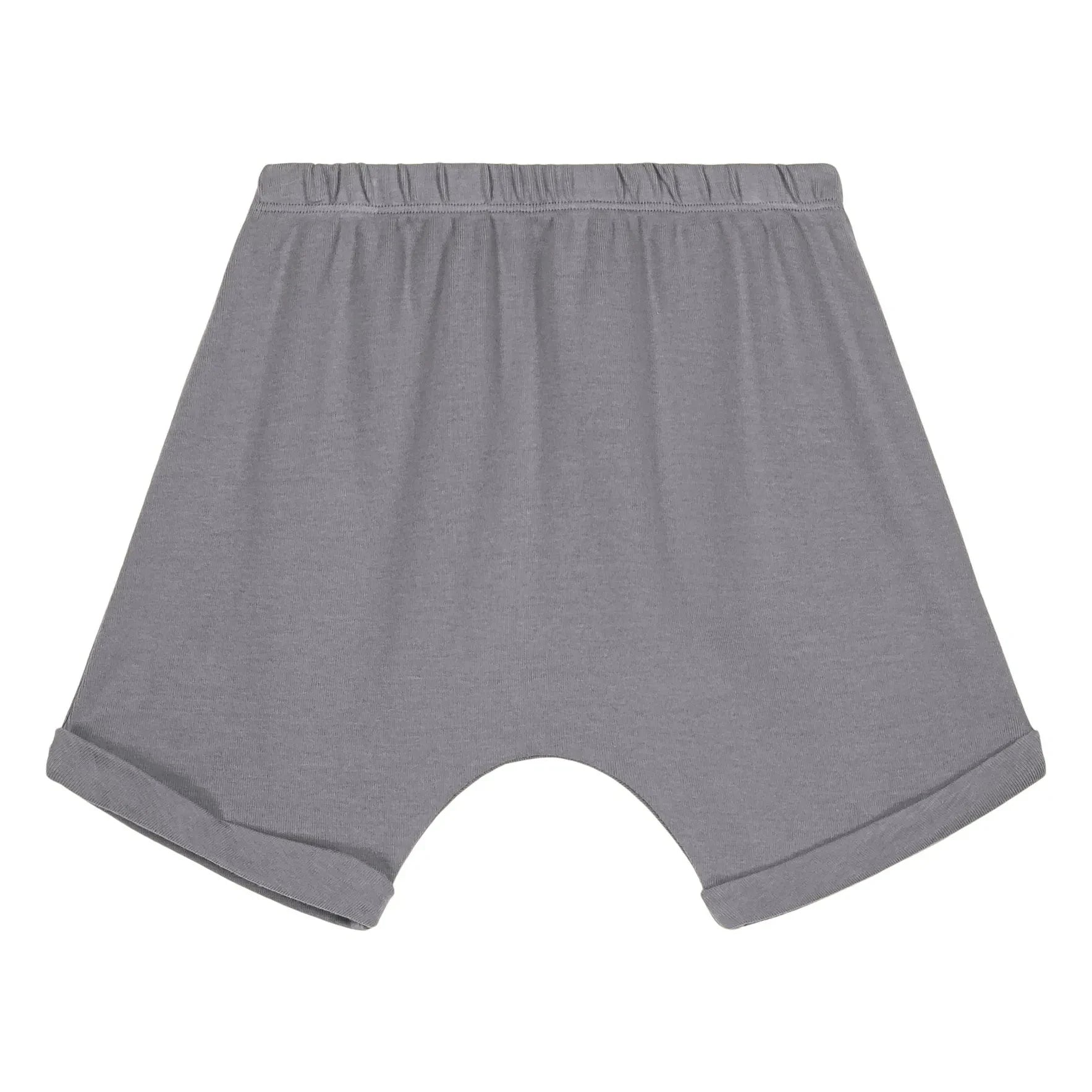 Studio Bohème - Pantalón corto de algodón orgánico Simon | Azul grisáceo