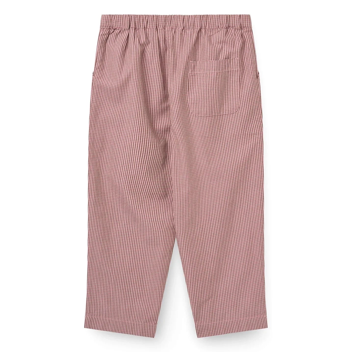 Copenhagen Colors - Pantalón a cuadros de algodón orgánico | Rosa polvo