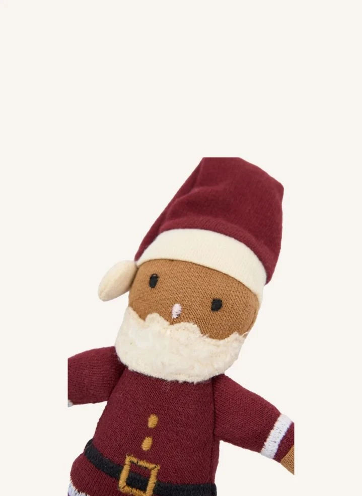 Fabelab - Figura navideña portátil de Papá Noel | Rojo