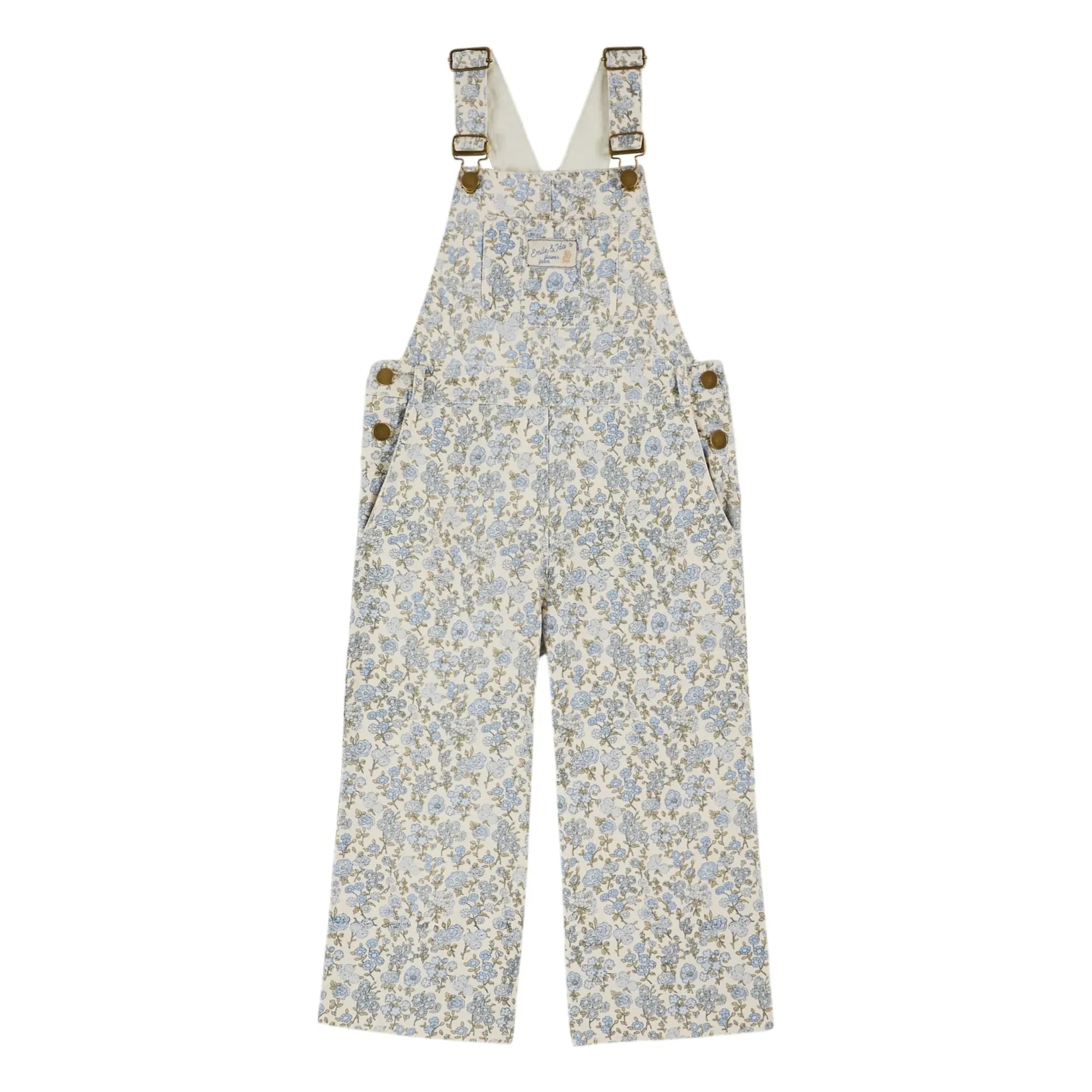 Emile et Ida - Peto con estampado floral | Crema