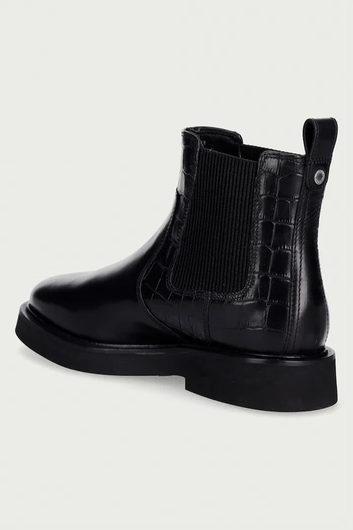 Botines Chelsea de cuero Barbour Delfina para mujer