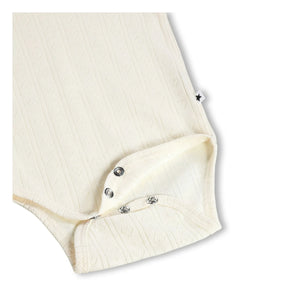Molo - Foss Body Hearts Algodón Orgánico | Marfil