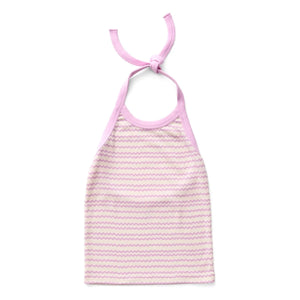 Soor Ploom - Top sin mangas Tie Vagues Algodón orgánico | Rosa