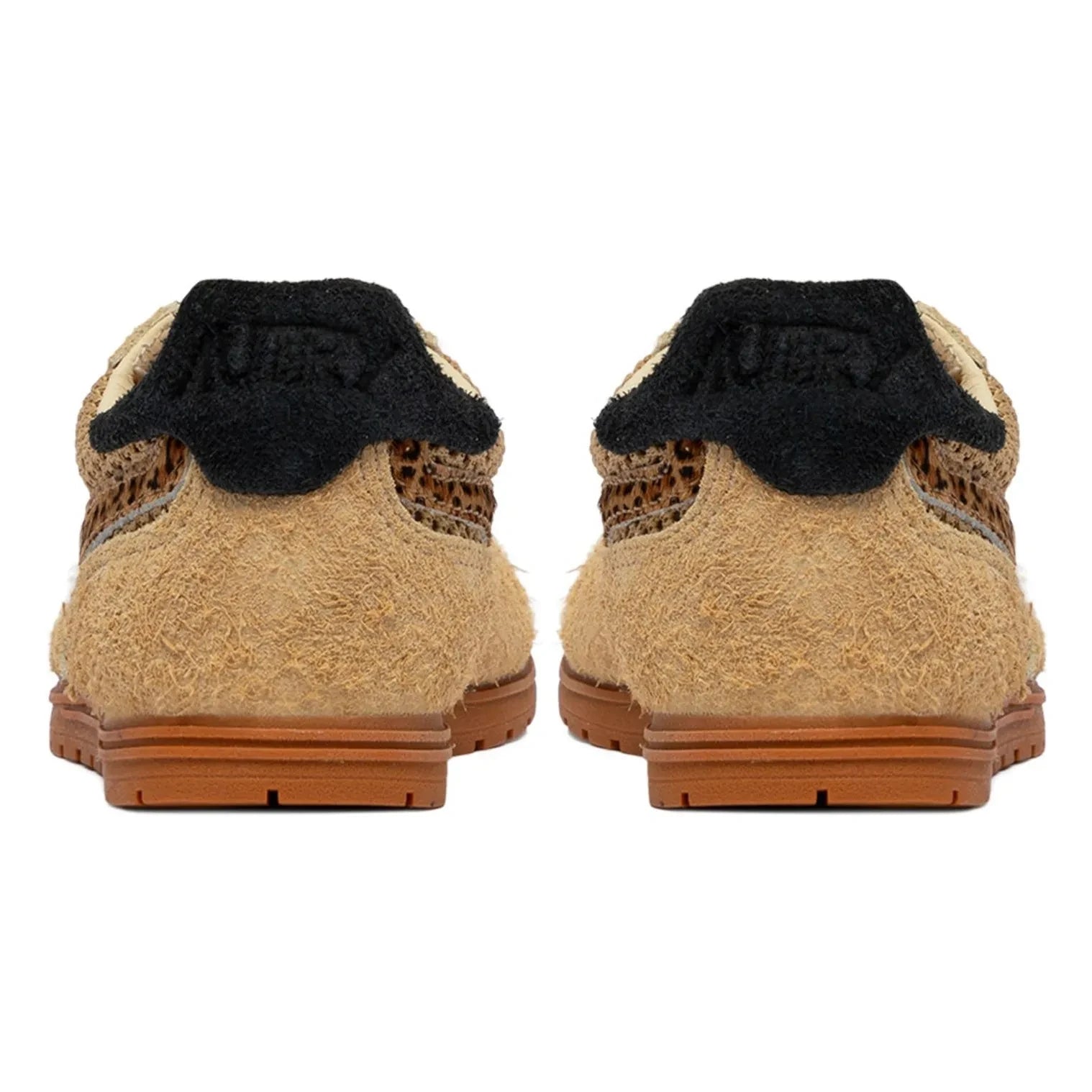 Zapatillas de ante Autry - Windspin Low Leopard | Camel