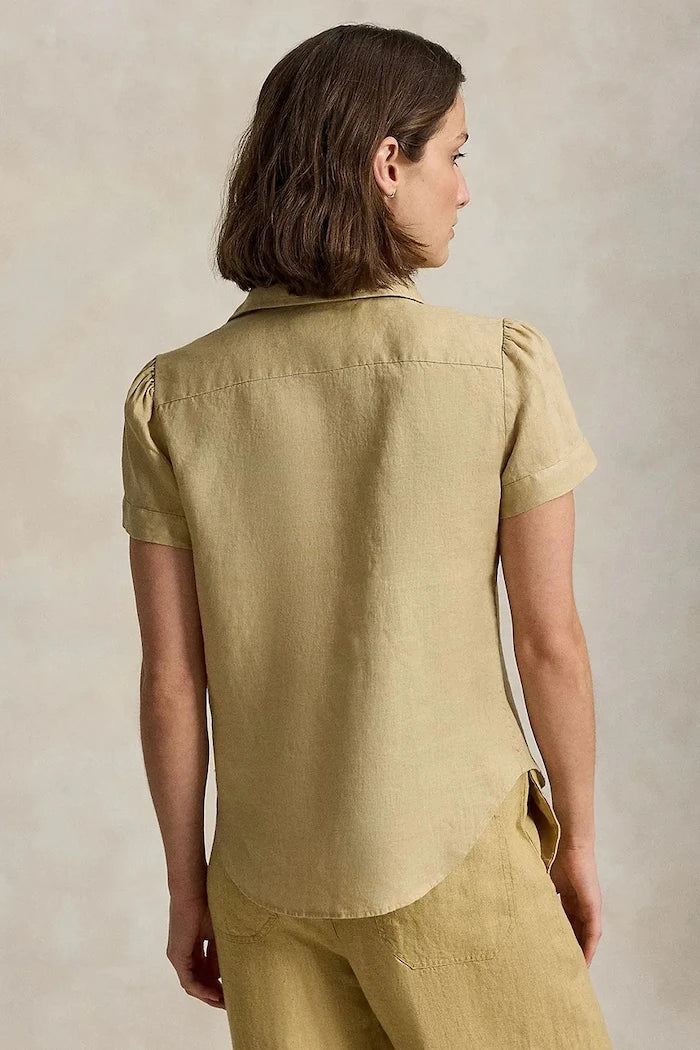 Camisa de lino Polo Ralph Lauren para mujer