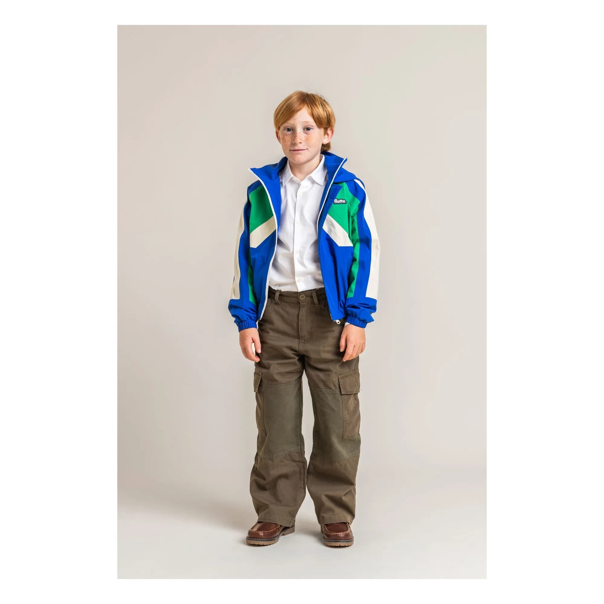 Flotte - Chaqueta impermeable Abbessito Fibras recicladas | Azul