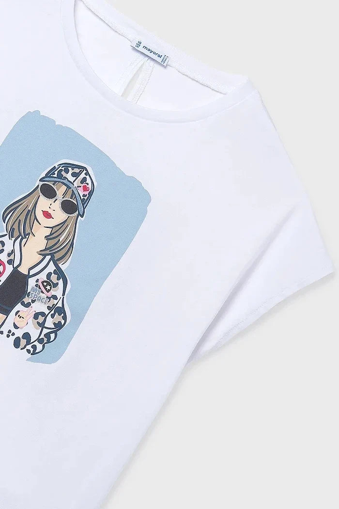 Camiseta de algodón para niño Mayoral