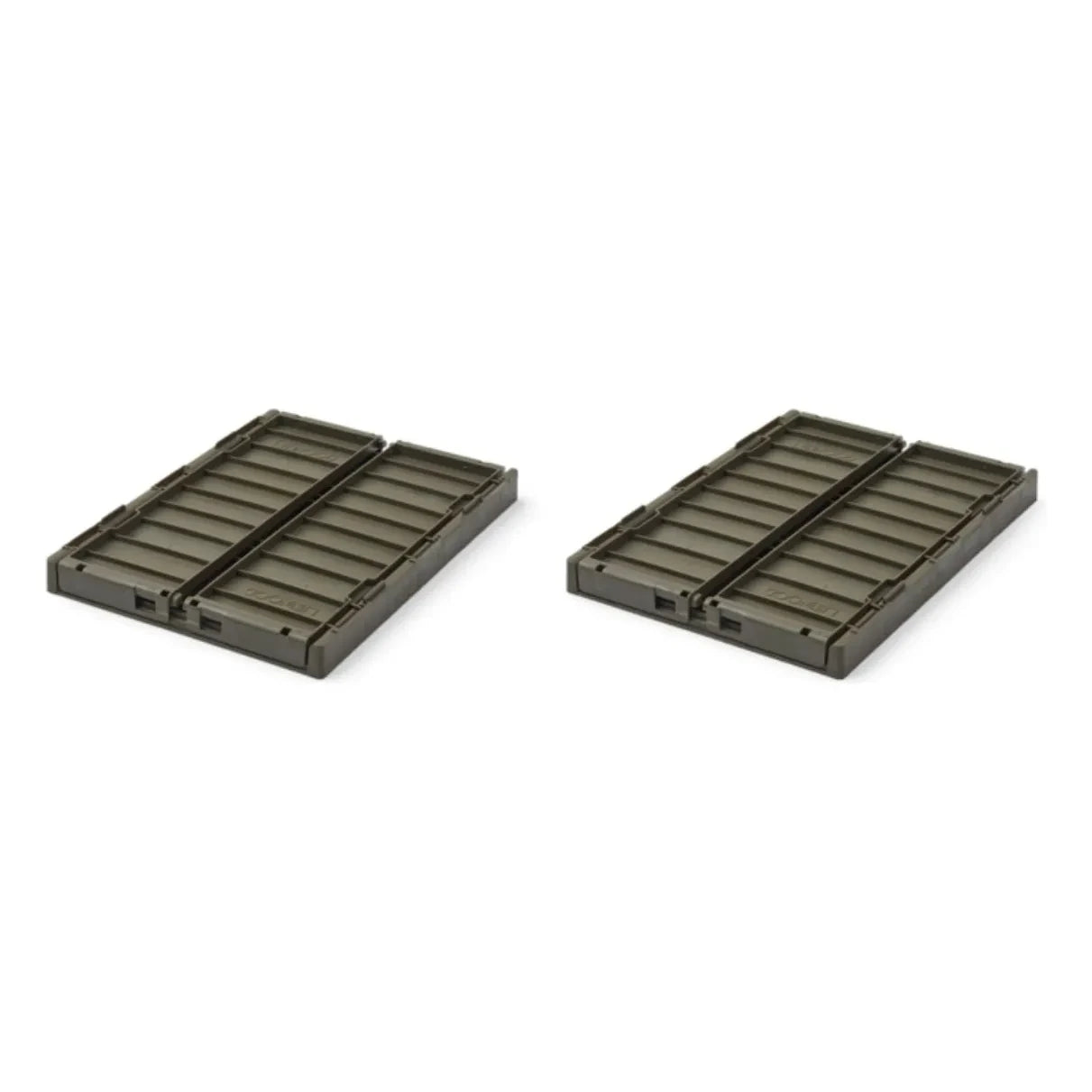Liewood - Cajas fuertes plegables Weston - Juego de 2 | Marrón