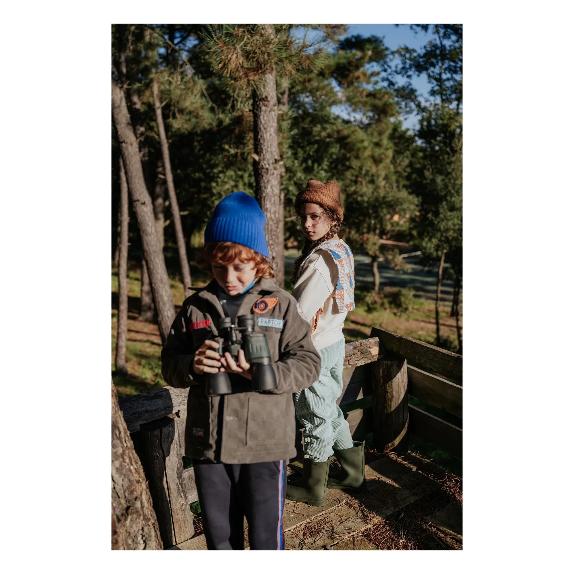 Gingersnaps - Pantalón con Volantes Arielle | Verde mar