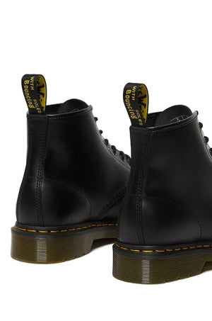 Botas de cuero Dr. Martens 101 Yellow Stitch