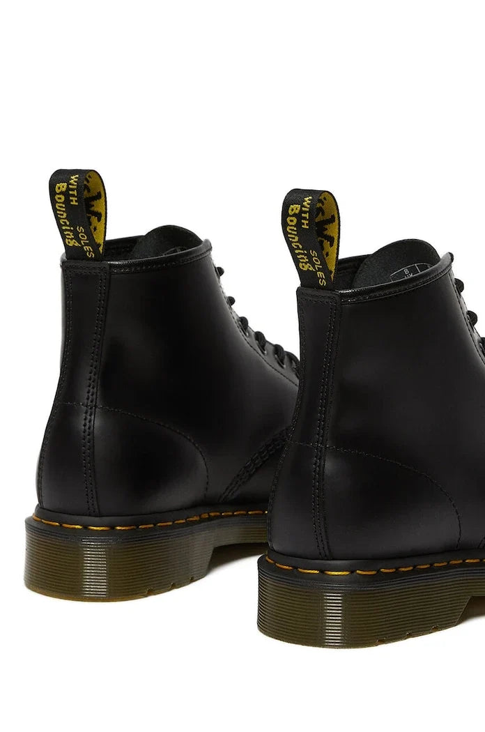 Botas de cuero Dr. Martens 101 Yellow Stitch