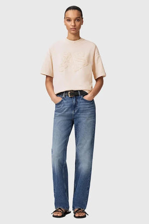 Camiseta de algodón para mujer AllSaints INSIGNIA
