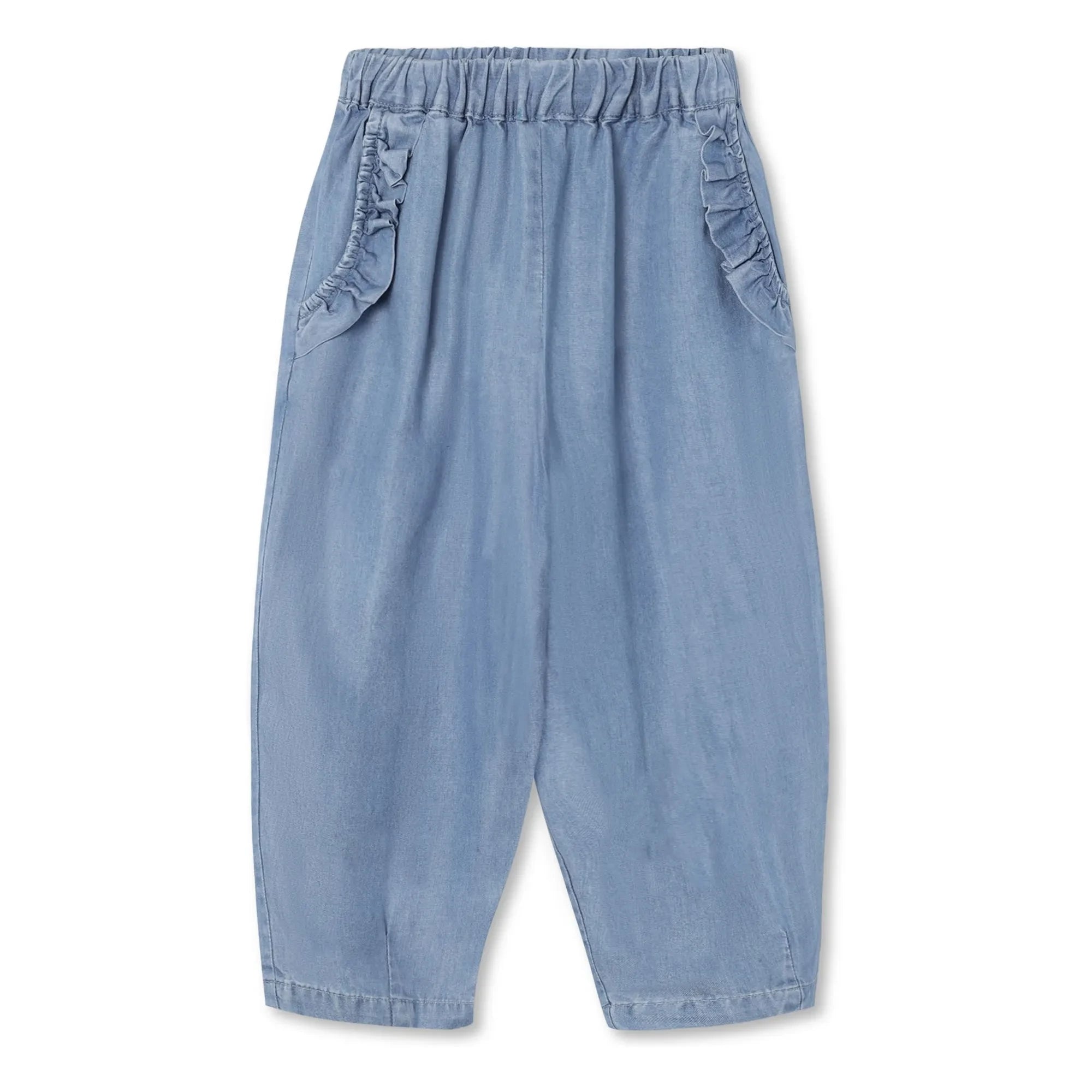 Fliink - Helene Tencel Pantalones | Azul Claro