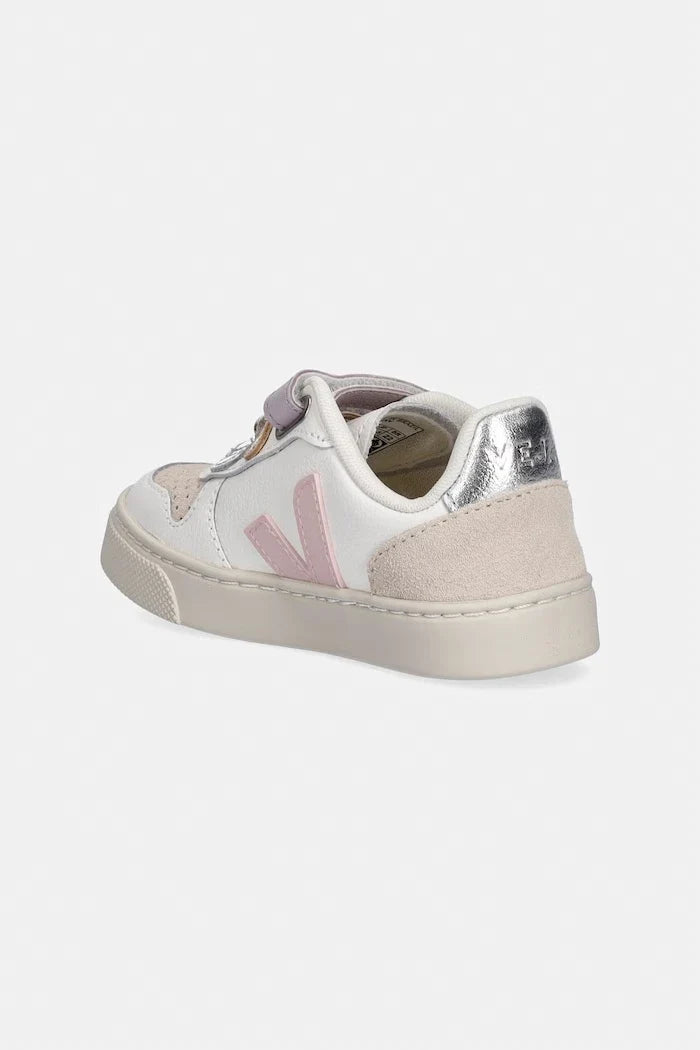 Zapatillas deportivas de cuero Veja Small V-10 para niños