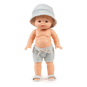 Minikane - Vestidor de muñeca - Conjunto de toallas Güneş de 3 piezas