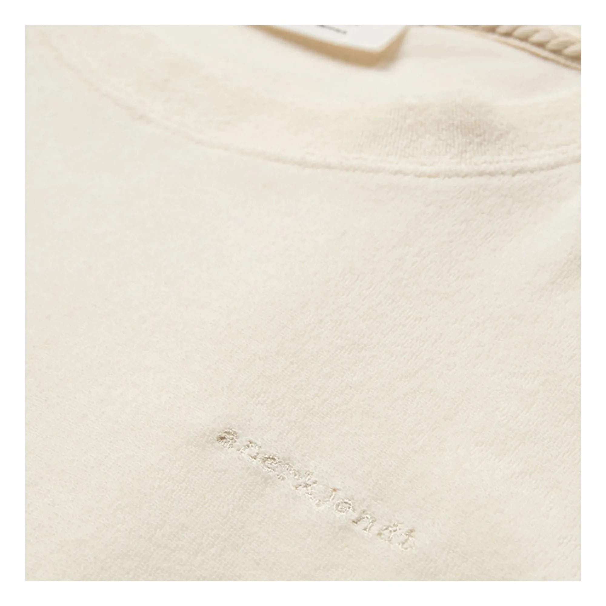 Anerkjendt - Camiseta de Felpa Akvillads | Beige