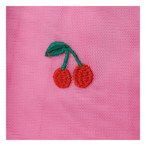 Stella McCartney Kids - Falda de tul Cerises | Rosa