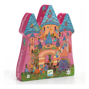 Djeco - Puzzle Castillo de Hadas - 54 Piezas