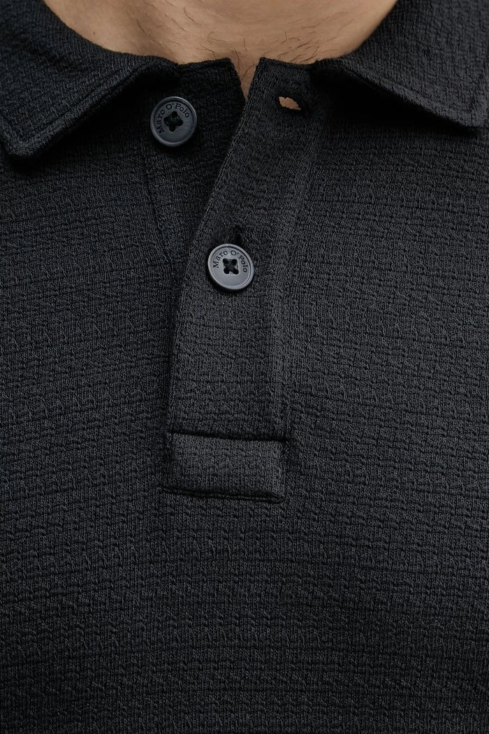Camiseta Marc O'Polo de cuello, para hombre, de algodón elástico
