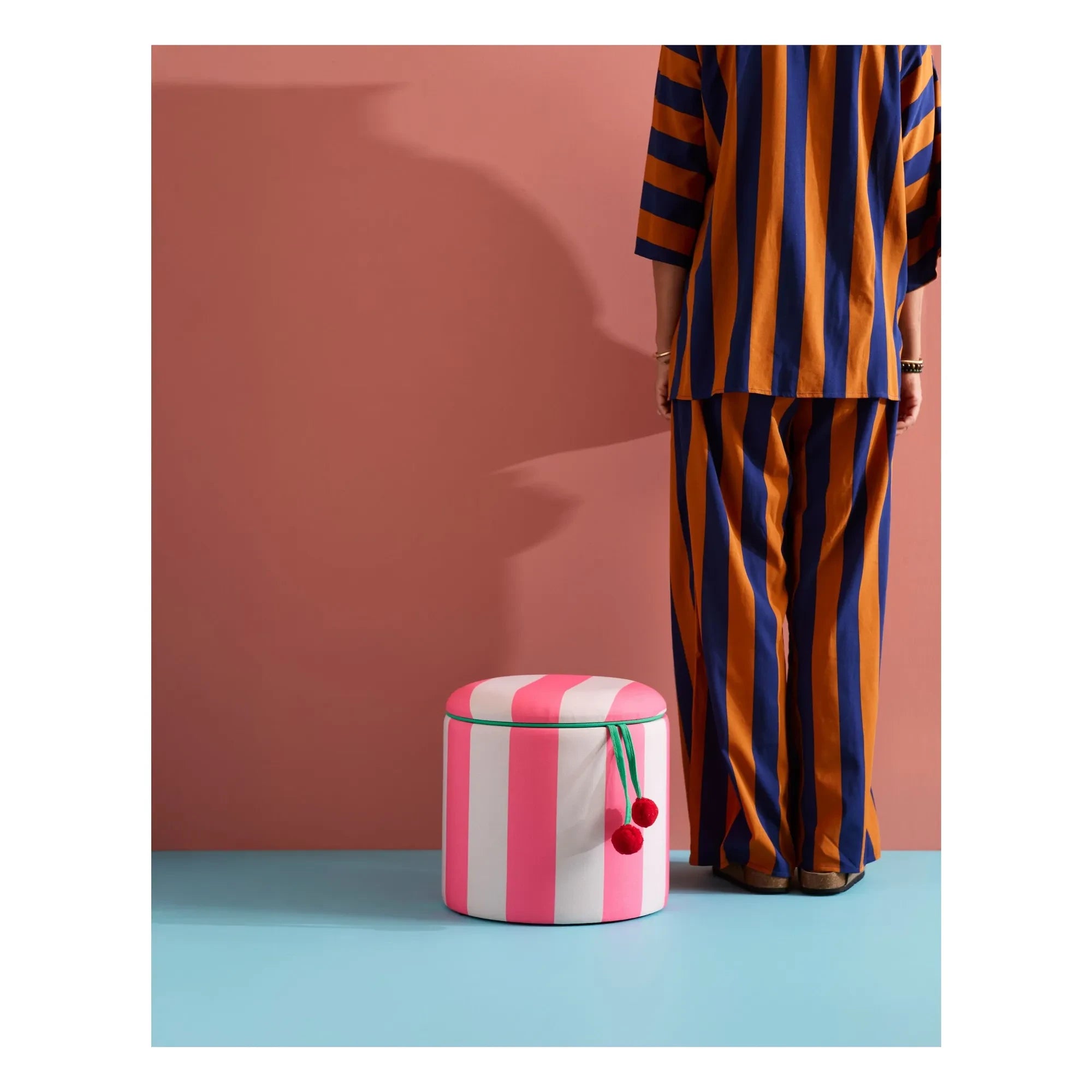 Kid's Concept - Sirkus saklama pufu | Kahverengi