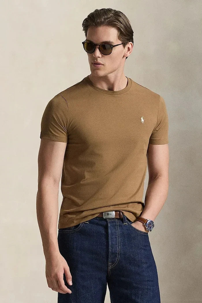 Camiseta básica de algodón Polo Ralph Lauren para hombre