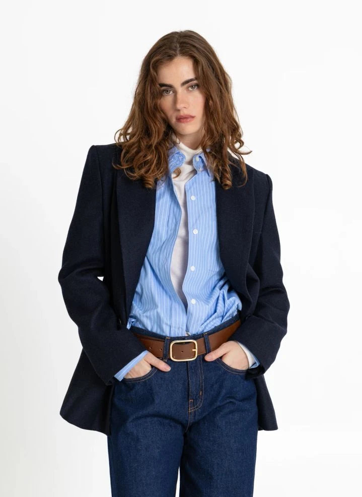 Smallable Woman - Camille Chaqueta de Lana | Azul Marino