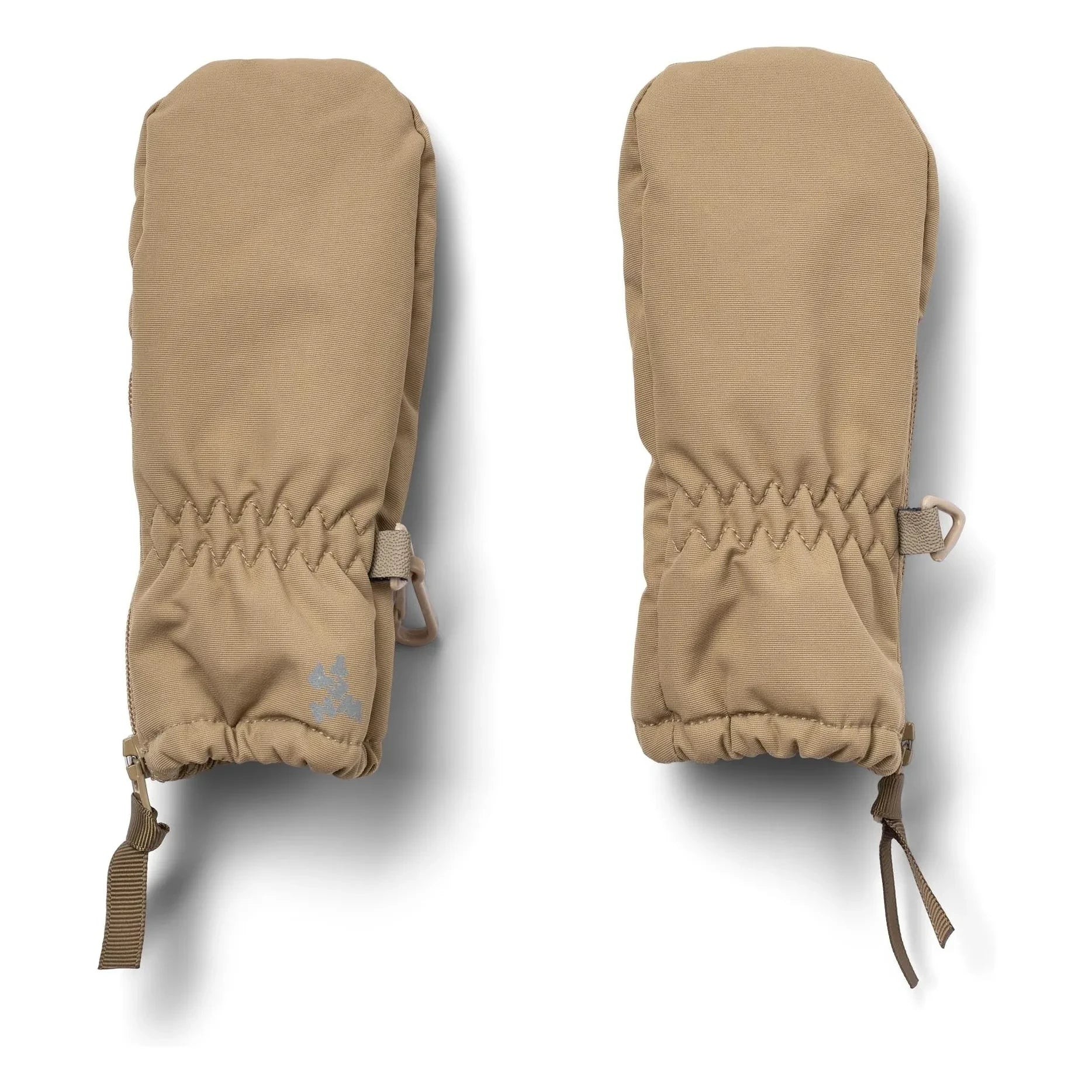 Wheat - Guantes de esquí de fibra reciclada Monta | Beige