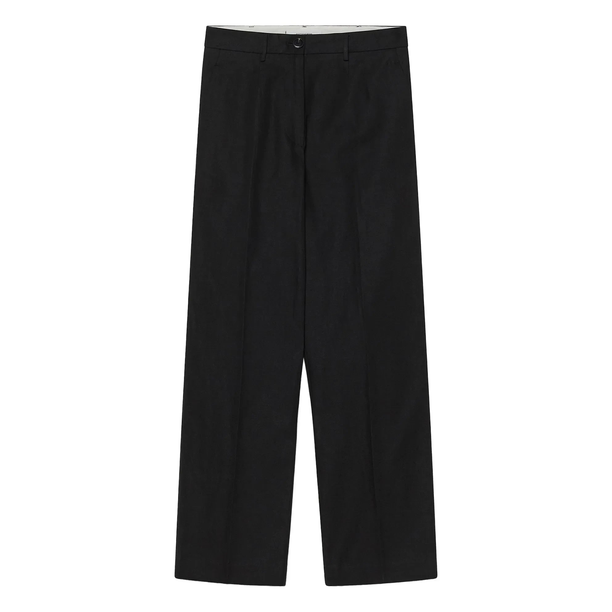Pomandère - Pantalones de algodón y lino | Negro