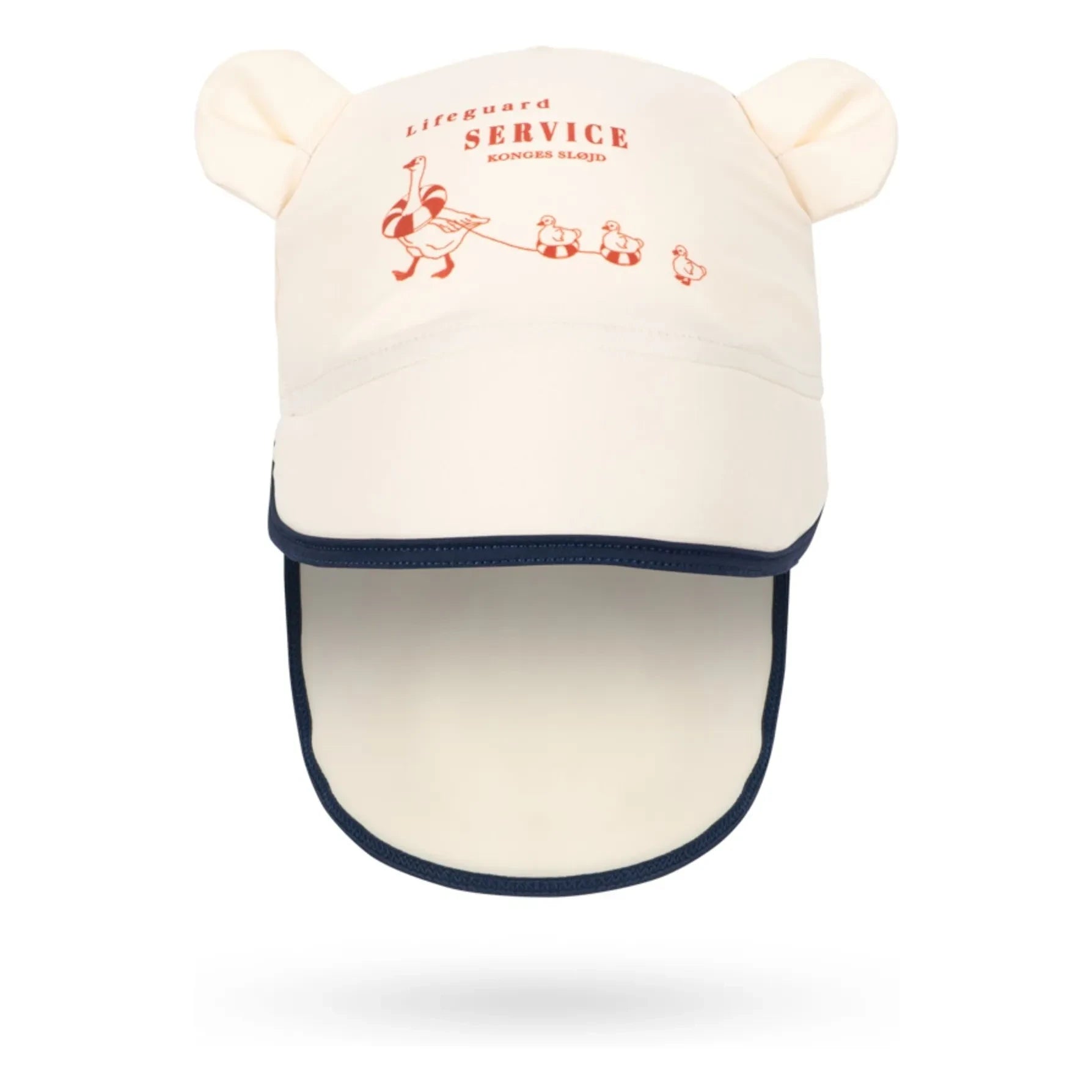 Konges Sløjd - Gorro de protección UV pato fibra reciclada | Crudo