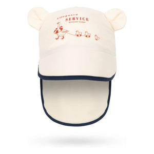 Konges Sløjd - Gorro de protección UV pato fibra reciclada | Crudo