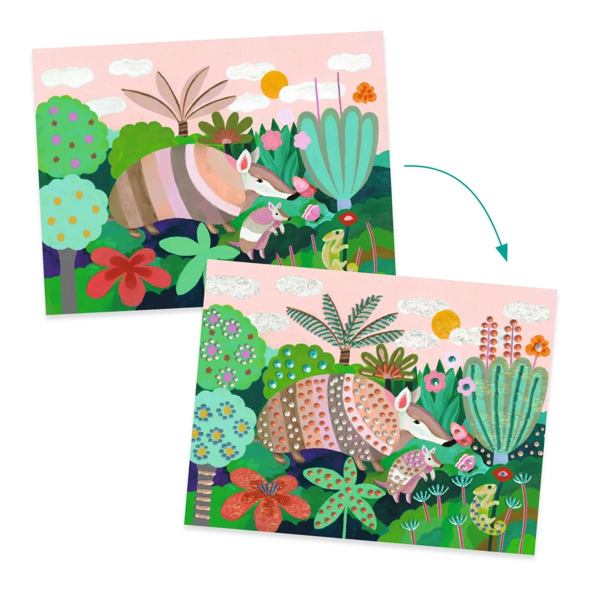 Djeco - Cuadro Selva Tropical