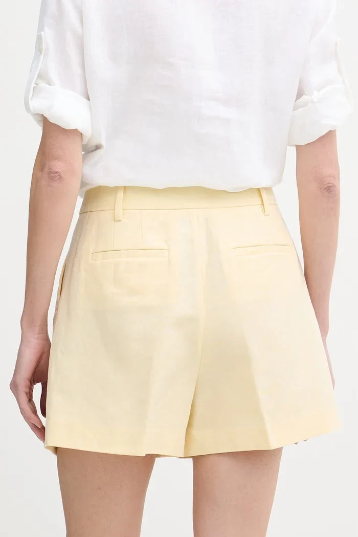 MICHAEL Michael Kors Shorts de mujer de lino