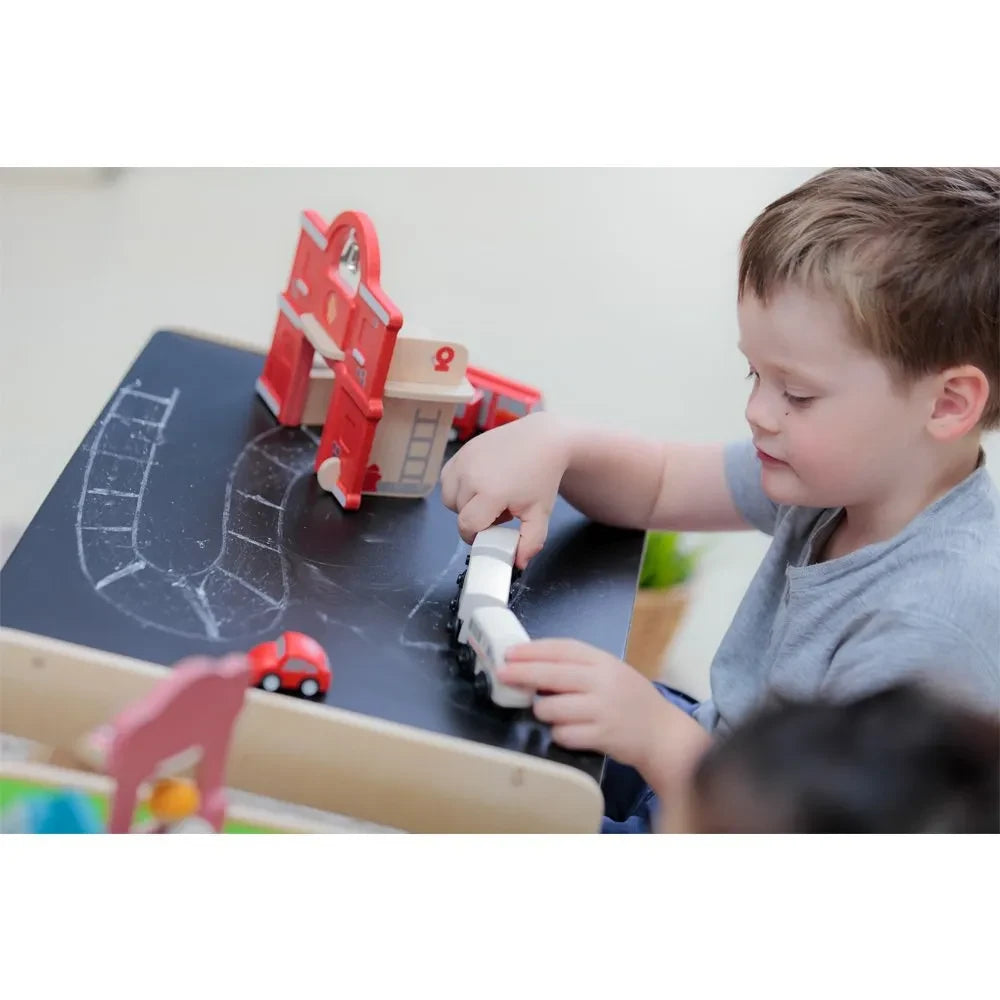 Plan Toys - Mesa Infantil - Pizarra de Tiza