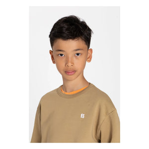 Smallable Kid - Sudadera de algodón orgánico Arlo | Marrón