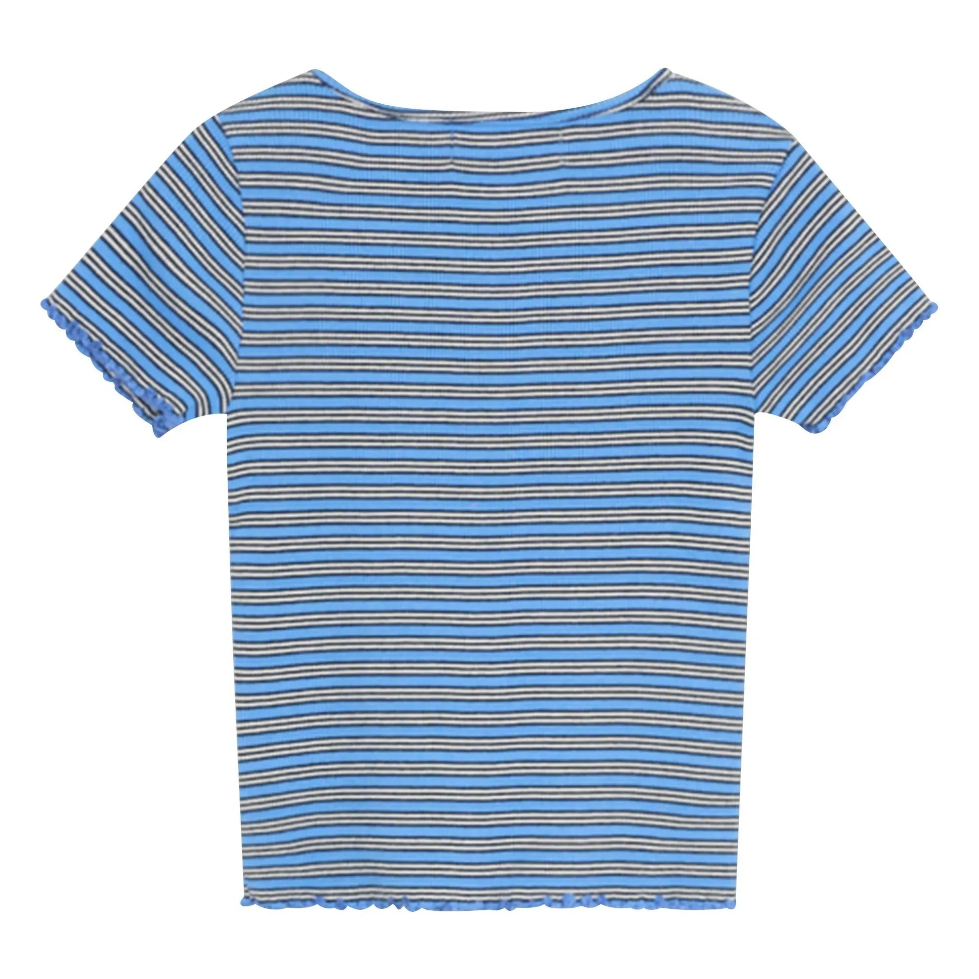 the new society - TNS Camiseta a rayas acanalada | Azul