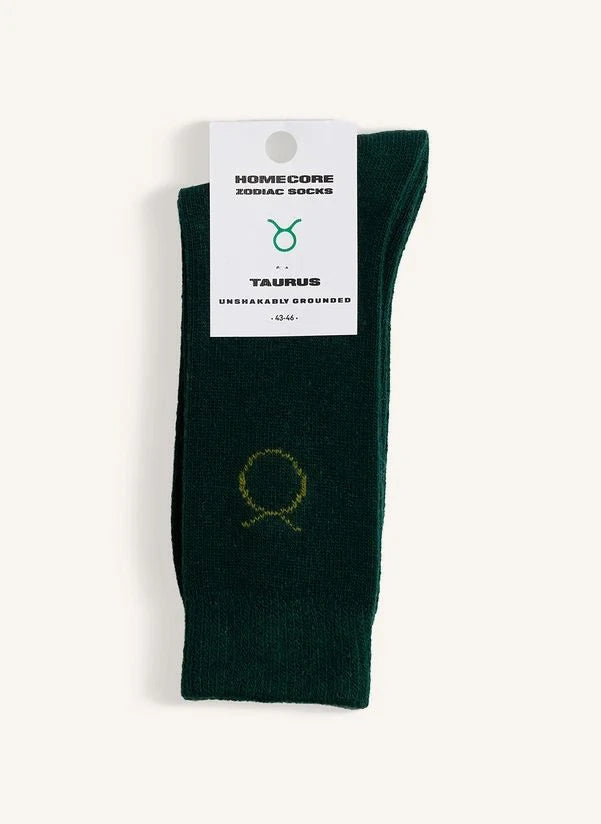 Homecore - Calcetines Zodiac Tauro | Verde