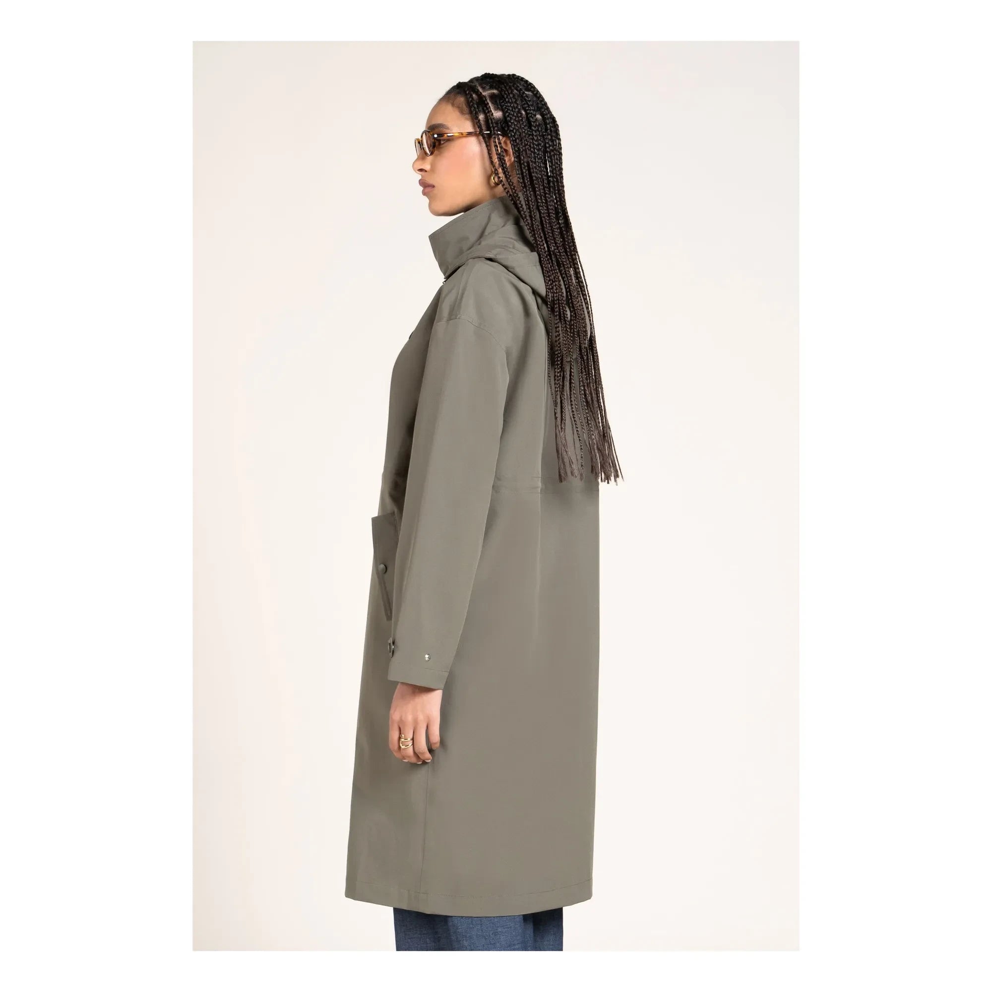 Chaqueta impermeable Flotte - Solférino | Caqui