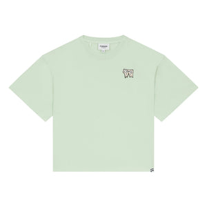 Finger in the nose - Oversize Filo organik pamuklu Tişört | Su yeşili