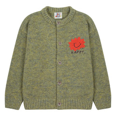 Jelly Mallow - Cardigan Feliz | Verde Oliva