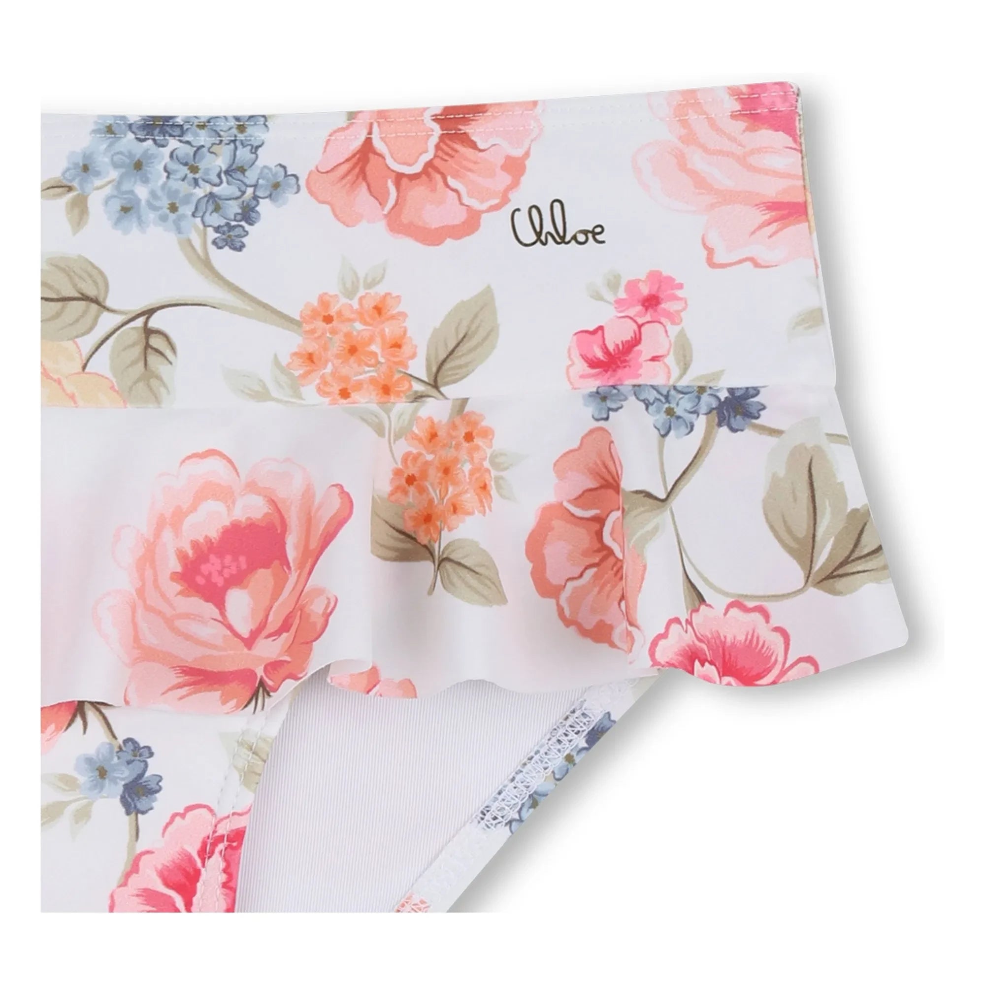 Chloé - Bañador con estampado floral | Blanco