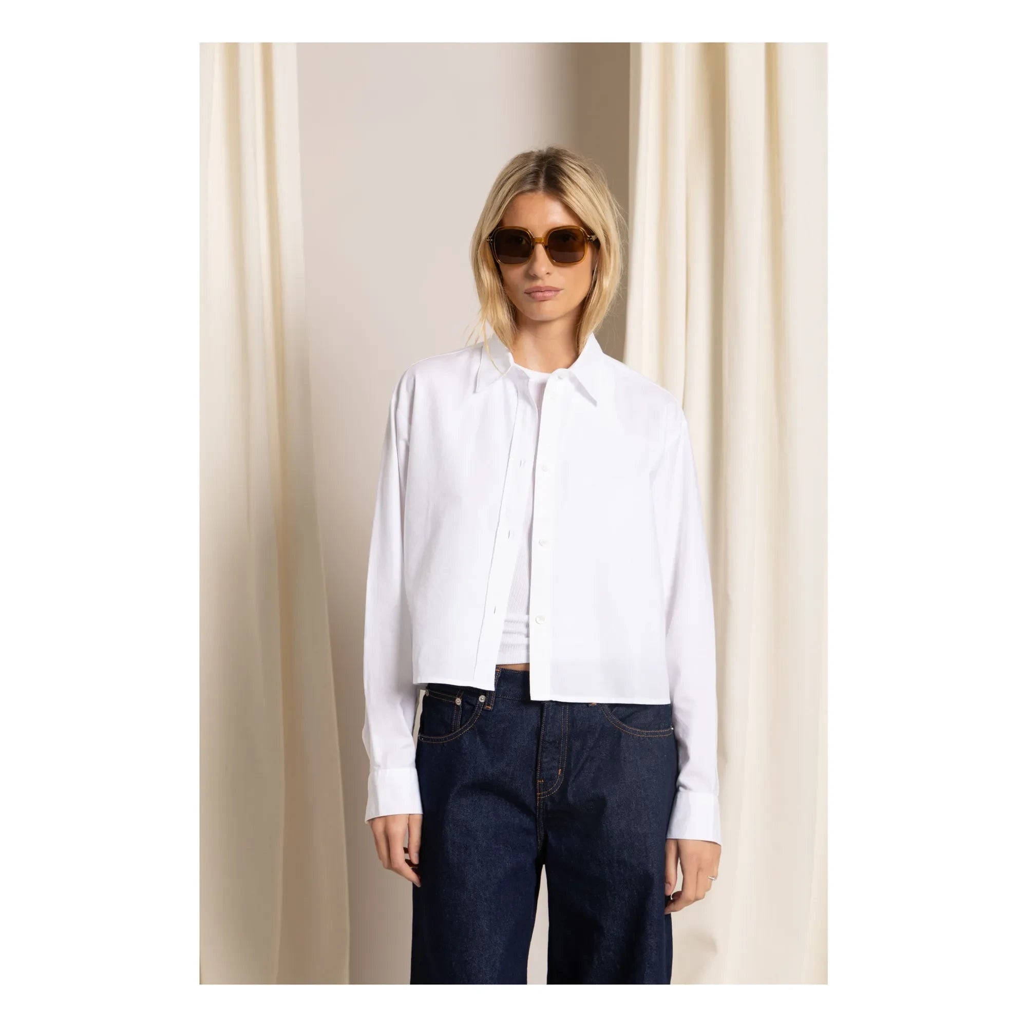 Smallable Woman - Camisa Corta Chili | Blanca