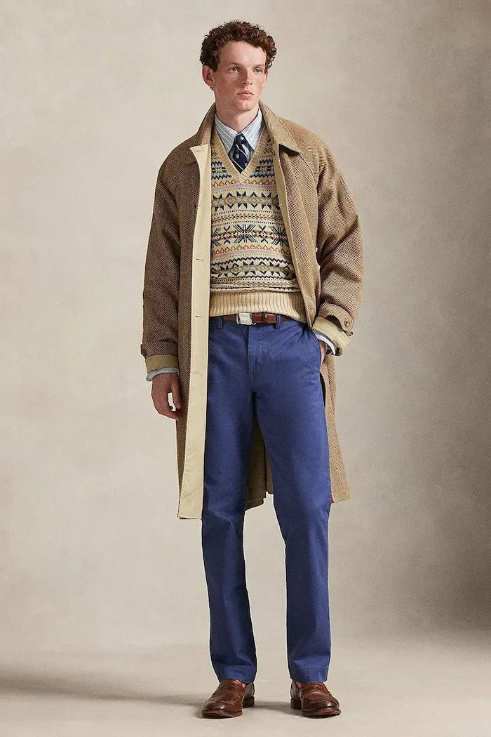 Pantalones lisos de algodón para hombre Polo Ralph Lauren