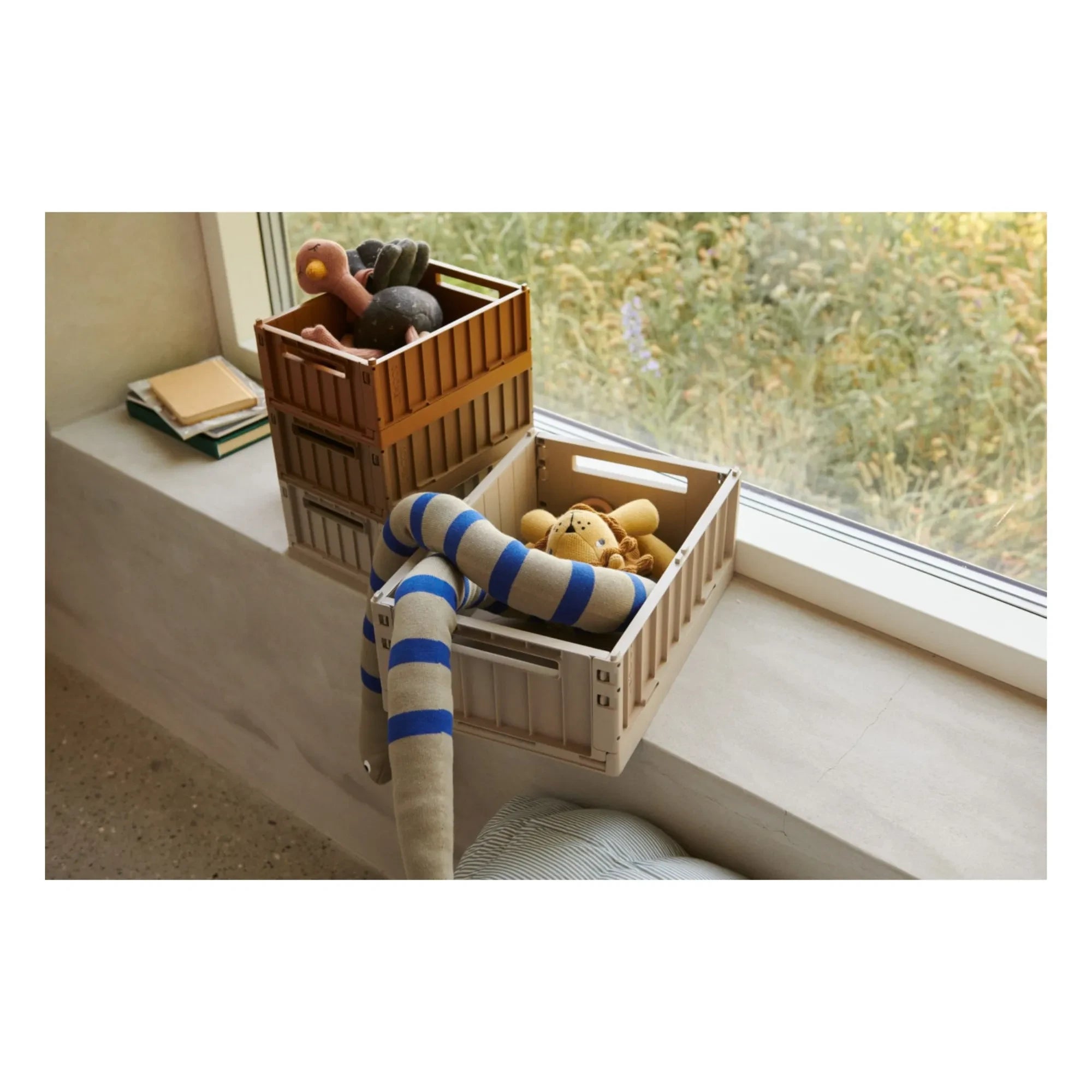 Liewood - Cestas Plegables Weston - Set de 2 | Avena