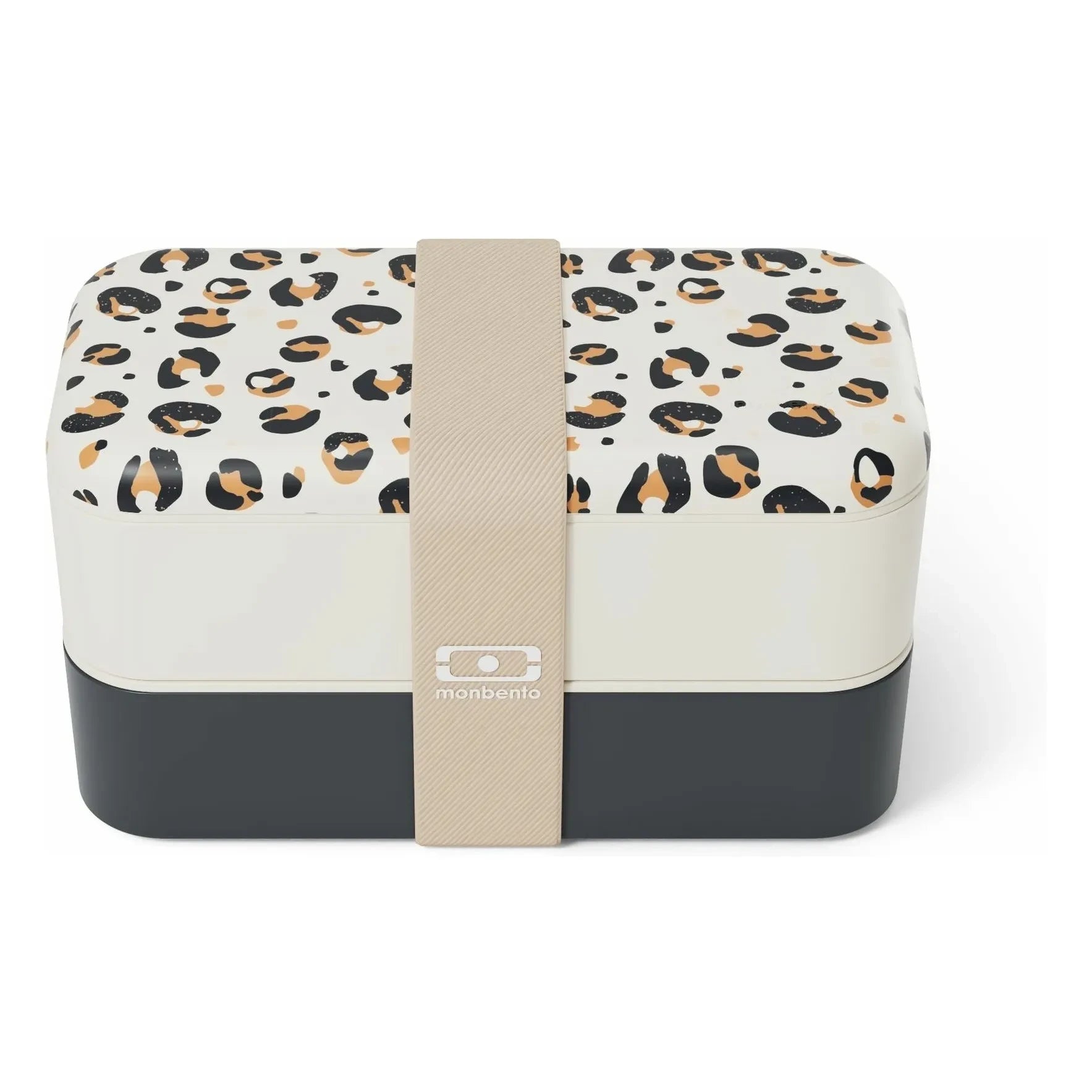 Monbento - Fiambrera Original de 2 Compartimentos | Leopardo