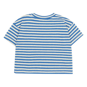 The Campamento - Camiseta oversize de rayas Ladybug | Azul